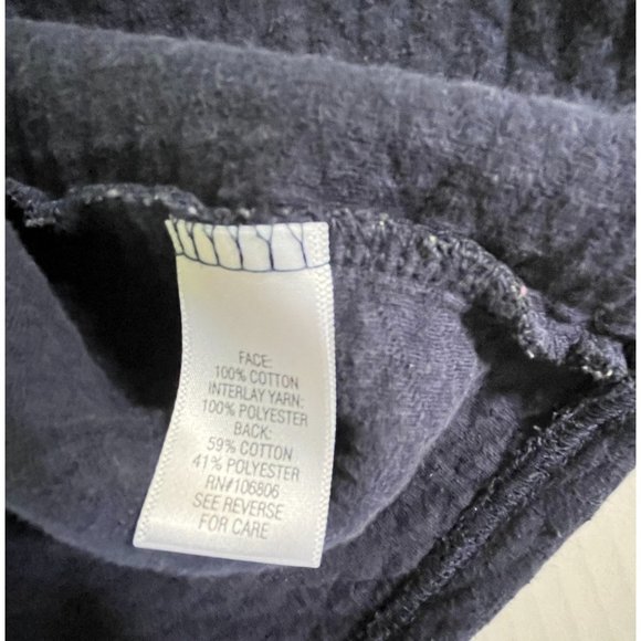 Croft & Barrow Womens Quilted Pullover Sweater 2X Blue Long Sleeve Front Pocket - Picture 9 of 9